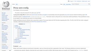 
                            6. Proxy auto-config - Wikipedia
