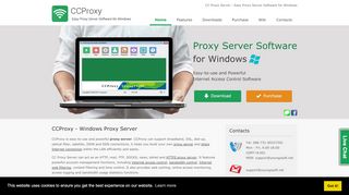 
                            9. Proxy Server CCProxy - Proxy Server Software for Windows 7/2008 ...