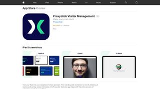 
                            2. Proxyclick Visitor Management on the App Store