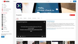 
                            3. Proxyclick - YouTube