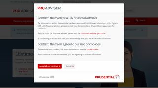 
                            10. PruAdviser - Prudential for Financial Advisers