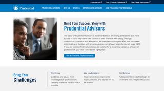 
                            7. Prudential Advisors