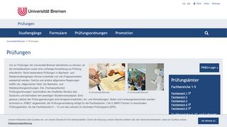 
                            4. Prüfungsämter/PABO - Uni Bremen