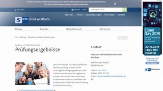 
                            8. Prüfungsergebnisse - IHK Nord Westfalen