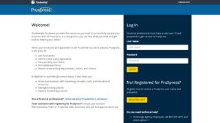 
                            5. PruXpress: Login - Prudential Financial