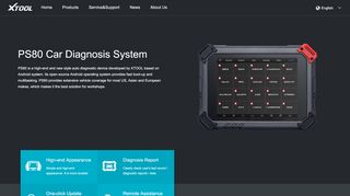 
                            8. PS80 Car Diagnosis System - xtooltech.com