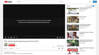 
                            7. PSA - ArmyFit and the Global Assessment Tool (GAT ...