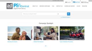 
                            8. PSA Central Homepage