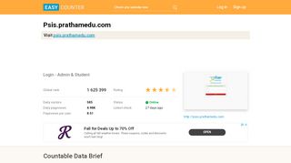
                            7. Psis.prathamedu.com: Login - Admin & Student