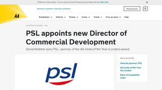 
                            7. PSL appoints new Director of Commercial Development | AA