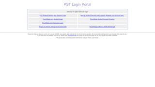 
                            1. PST Login Portal - Psychology Software Tools