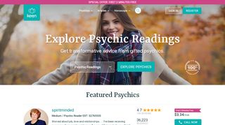 
                            11. Psychics Reading or Tarot Reading via Phone or Chat | Keen