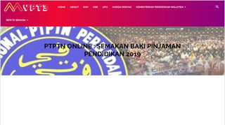 
                            9. Ptptn, Ptptn Online, Semakan Ptptn Baki Pinjaman 2019