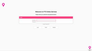 
                            1. PTS Online Services Login - DHL