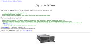 
                            3. PUB400.COM - your public IBM i server