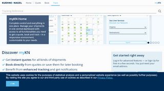 
                            4. Public Tracking | myKN - Kuehne+Nagel