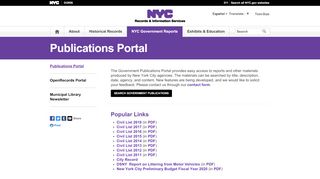 
                            7. Publications Portal - Records - NYC.gov