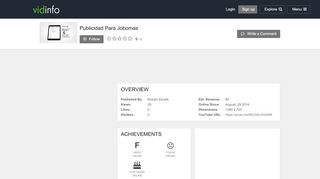 
                            9. Publicidad Para Jobomas - VidInfo