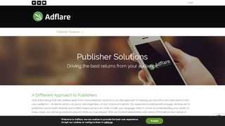 
                            2. Publisher Solutions - Adflare