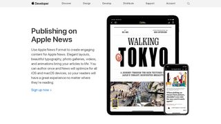 
                            4. Publishing on Apple News - Apple Developer