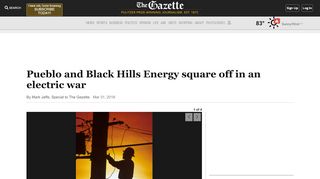 
                            7. Pueblo and Black Hills Energy square off in an electric war | Colorado ...