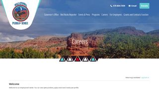 
                            6. Pueblo of Jemez | Careers Center | Welcome