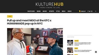 
                            7. Pull up and meet NIGO at the KFC x HUMANMADE pop up in NYC