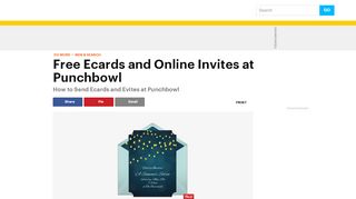 
                            4. Punchbowl: Send Free Ecards and Online Invites - Lifewire