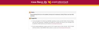 
                            7. Punjab National Bank - Retail Internet Banking