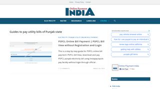 
                            7. Punjab Utility Online Bill Payment Archives | Online ...