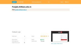 
                            7. Punjab.chitkara.edu.in: Chalkpad: Login - Easy …