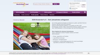 
                            9. Punkte spenden mit SOS Kinderdorf e.V. | …