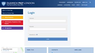 
                            8. Pupil Portal - Dulwich Prep London