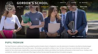 
                            9. pupil premium - Gordon's School
