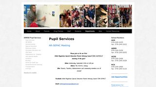 
                            3. Pupil Services - the Athol-Royalston Regional School District