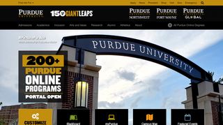 
                            3. Purdue University - Indiana's Land Grant University