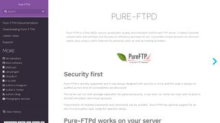 
                            3. Pure-FTPd :: Pure-FTPd