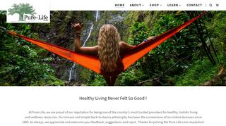 
                            6. Pure Life - Healthy Living, Organic Chaya …