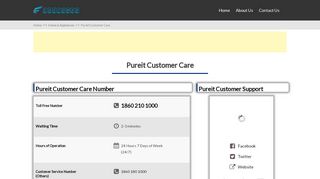 
                            3. Pureit Customer Care - Toll Free Number, Email & Other ...