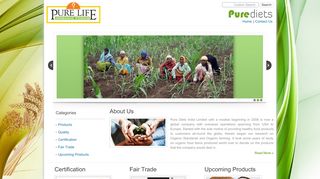 
                            8. purelife.in - Pure Diets India Ltd.