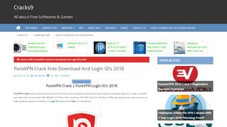 
                            6. PureVPN Crack Free Download And Login ID's 2018 …