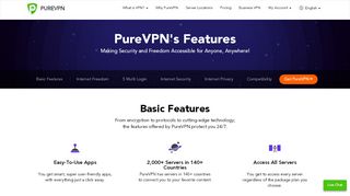 
                            9. PureVPN Features - Get Premium Anonymity, Security ...