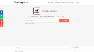 
                            9. Purolator Tracking - TrackingMore.com