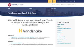 
                            9. Purple Briefcase and Handshake | Viterbo University