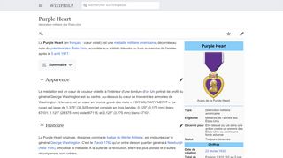 
                            5. Purple Heart — Wikipédia