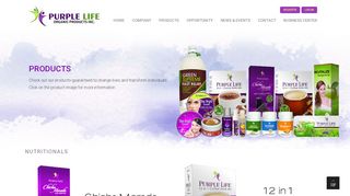 
                            1. Purple Life Organic Products Inc.