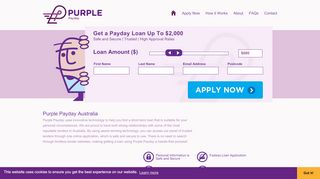 
                            2. Purple Payday Australia