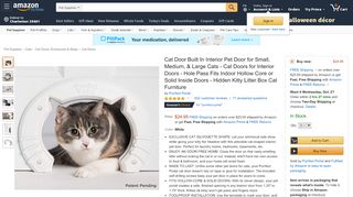 
                            1. Purrfect Portal Built in Interior Pet Cat Door for ... - Amazon.com