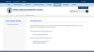 
                            1. PUSD Parent Portal - Pasadena Unified School District