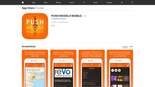 
                            6. PUSH MODELS MOBILE on the App Store